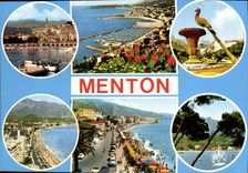 CPM La Cote d'Azur Menton la Perle de France 