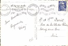 CPM La Cote d'Azur Cannes Plage et Grands Hotels de la croisette 