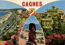 CPM Cote d'Azur Cagnes Alpes Maritimes 