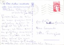 CPM La Cote d'Azur Inoubliable Nice Quai des Etats Unis vue sur la Chateau le Mont Boron et le Cap F