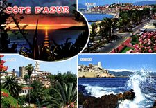 CPM Cote d'Azur Cannes Antibes Grasse 