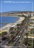 CPM La Cote d'Azur Cannes A M la Croisette les plages et le Suquet 