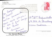 CPM La Cote d'Azur Cannes A M la Croisette les plages et le Suquet 