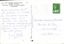 CPM Cagnes Cote d'Azur la plage le Port le haut de Cagnes l'Hippodrome 