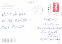 CPM Marseille Notre Dame de la Garde l'entree du vieux Port 