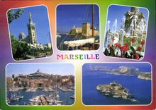 CPM Reflets de Provence Marseille Bouches du Rhone 