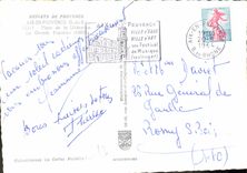 CPM Reflets de Provence Aix en Provence B du R la grande fontaine place de la Liberation Lion