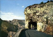 CPM Les Gorges Pittoresque du Verdon Route Varoise le Tunnel du Fayet 