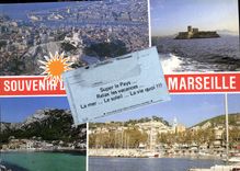 CPM Calanque de Sormiou l'estaque plage la vierge le chateau d'If 