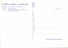 CPM La Cote d'Azur inoubliable Villeneuve Loubet vue aerienne vue panoramique sur la Baie des Anges 