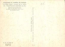 CPM Couleurs et lumiere de France la Cote d'Azur miracle de la nature Villefranche sur Mer A M  Coqu