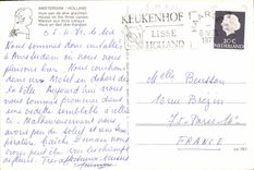 CPM Amsterdam Holland Maison aux trois canaux 