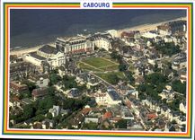 CPM Images Calvados Cabourg vue aerienne 