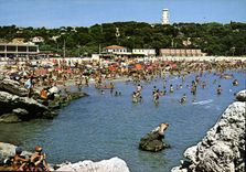 CPM La Cote Bleur La Couronne Plage du Verdon 