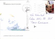 CPM Lumiere et Beaute de la Cote d'Azur Championnat des fun boards Planches a voile