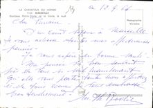 CPM Le Carrefour du Monde Marseille Basilique de la Garde la nuit 