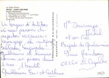 CPM La Cote d'Azur Juan les Pins Alpes Maritimes boulevard Edouard Baudoin les Plages et le Casino l
