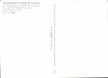 CPM Couleurs et lumiere de France la Cote d'Azur miracle de la nature Le Cap Ferrat A M et Beaulieu 