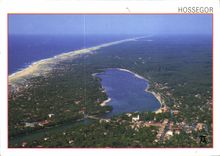 CPM Cote Landaise Hossegor Le Lac l'ocean et la foret landaise 