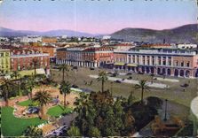 CPM Nice la place Massena le Casino Municipal et les Jardins 