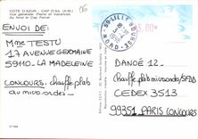 CPM Cote d'Azur Cap d'Ail A M vue generale Pierre et Vacances au fond le Cap Ferrat 