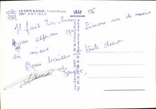 CPM La Cote d'Azur French Riviera Antibes