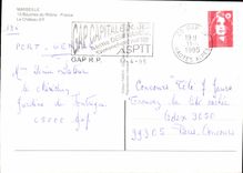 CPM Marseille Bouches du Rhone France le Chateau d'If 