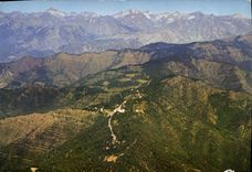 CPM Peira Cava Alp Mar vue sur le Bego et le col de Turini 