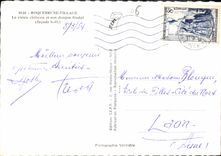 CPM Roquebrune Village le vieux chateau et son donjon feodal facade S O 
