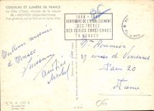 CPM Couleurs et lumiere de France la Cote d'Azur miracle de la nature Menton Alpes Maritimes vue gen