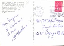 CPM Couleurs et lumiere de France la Cote d'Azur miracle de la nature Cap d'Antibes Alpes Maritimes