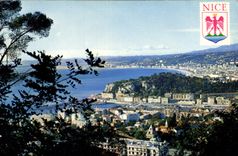 CPM Au soleil de la Cote d'Azur Nuce vue generale 