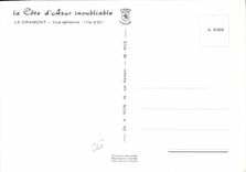 CPM La Cote d'Azur Inoubliable Le Dramont vue aerienne l'Ile d'Or 