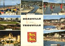 CPM Deauville Trouville Calvados 