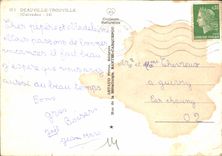 CPM Deauville Trouville Calvados 