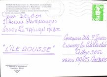 CPM Bordeaux Girnode le monuembt aux Girondins symbolisant le triomphe de la Republique l'ensemble d