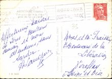 CPM Arcachon Gironde vue generale de la Plage prise du Grand Hotel 