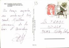 CPM Bassin d'Arcachon Andernos Gioronde la Jetee 