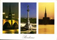 CPM Bordeaux la fleche St Michel a gauche 