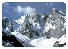 CPM Les faces Nord du massif du Vignemale Petit Vignemale Pointe Chaussenque Piton Carre 