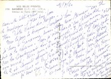 CPM Nos Belles Pyrenees Gavarnie H P Interieur de l'Eglise XIV siecle 