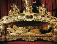 CPM Execute par l'orfevre Odiot en 1830 cette chasse contenant les restes mortels de Saint Vincent s