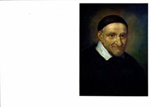 CPM Saint Vincent de Paul Tableau de Simon Francois Maison mere des Lazaristes Paris 