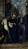 CPM Tableau de Pierre Brisset dans l'eglise de Saint Nicolas des Champs a Paris 