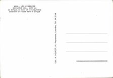 CPM Les Pyrenees Gavarnie le Cirque le Gave et la Chaumiere Caravane en route vers le Cirque 