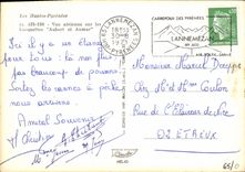 CPM Les Hautes Pyrenees vue aerienne sur les Lacquettes Aubert et Aumar 