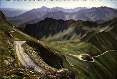CPM Les Pyrenees Route du Tourmalet au Pic du Midi de Bigorre 