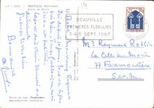 CPM Deauville Calvados Ecole de Voile Bateaux