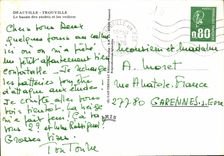 CPM Deauville Trouville le bassin des Yachts et les voiliers Bateaux