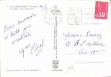 CPM Villers sur Mer Calvados la Plage vers Deauville